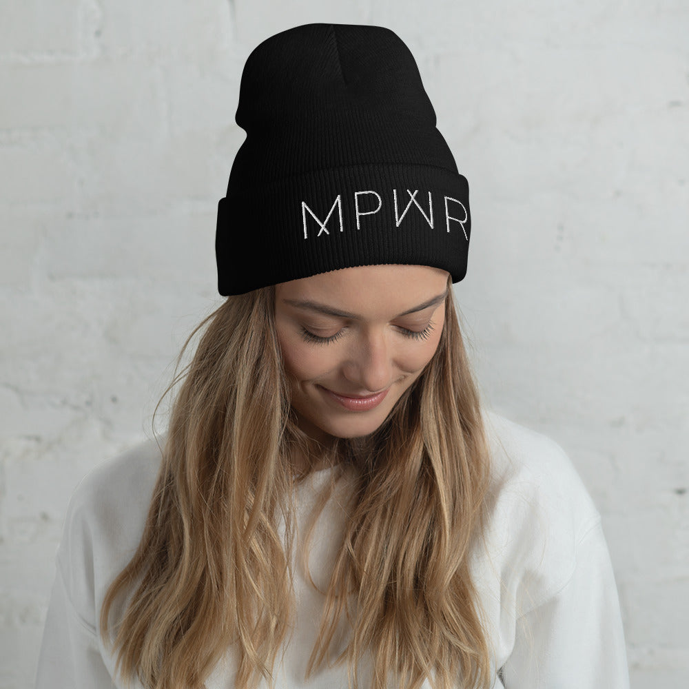 MPWR Cuffed Beanie