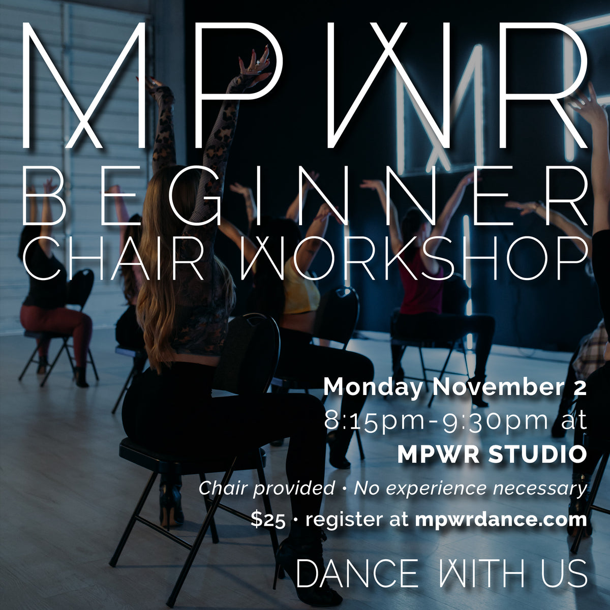 MPWR Beginner Chair Workshop ⋅ November 2 2026