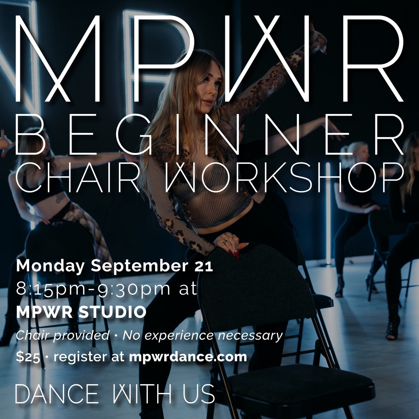 MPWR Beginner Chair Workshop ⋅ September 21 2026